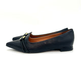 Vizzano 1206-1004 Pointy Toe Flat in Black