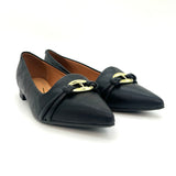 Vizzano 1206-1004 Pointy Toe Flat in Black