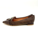 Vizzano 1206-1004 Pointy Toe Flat in Chocolate
