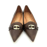 Vizzano 1206-1004 Pointy Toe Flat in Chocolate
