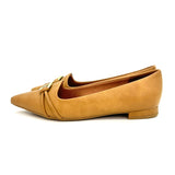 Vizzano 1206-1004 Pointy Toe Flat in Sand