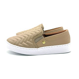 Vizzano 1214-1010 Slip-on Sneaker in Beige Napa