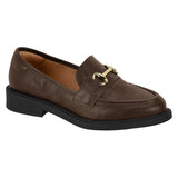 Vizzano 1453-102 Flat Loafer in Chocolate Napa