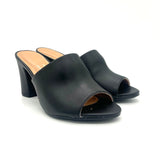 Vizzano 6262-455 Block Heel Mule in Black