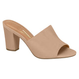 Vizzano 6262-455 Block Heel Mule in Nude