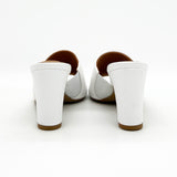 Vizzano 6262-455 Block Heel Mule in White