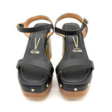 Vizzano 6541-200 Block Heel Platform Sandal in Black
