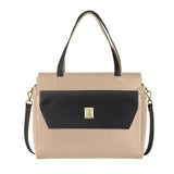 Vizzano 10026-1 Shoulder Bag in Beige/Black