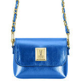 Vizzano 10047-1 Shoulder Bag in Cobalt Blue Napa Metal