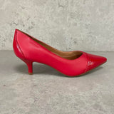 Vizzano 1122-862 Kitten Heel Pump in Red