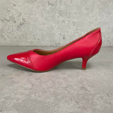 Vizzano 1122-862 Kitten Heel Pump in Red