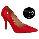 Vizzano 1184-1101 Pointy Toe Pump in Red Patent