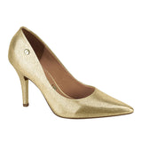 Vizzano 1184-1101 Pointy Toe Pump in Gold