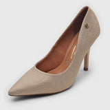 Vizzano 1184-1101 Pointy Toe Pump in Holographic Gold