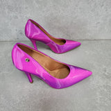 Vizzano 1184-1101 Pointy Toe Pump in Pearlescent Pink