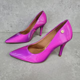 Vizzano 1184-1101 Pointy Toe Pump in Pearlescent Pink