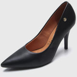 Vizzano 1184-1101 Pointy Toe Pump in Black Napa