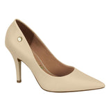 Vizzano 1184-1101 Pointy Toe Pump in Beige Napa