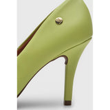 Vizzano 1184-1101 Pointy Toe Pump in Lime Green Napa