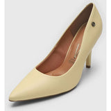 Vizzano 1184-1101 Pointy Toe Pump in Pale Yellow Napa