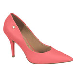 Vizzano 1184-1101 Pointy Toe Pump in Coral Napa