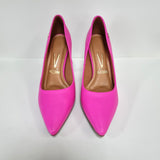 Vizzano 1184-1101 Pointy Toe Pump in Pink Neon Napa