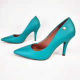 Vizzano 1184-1101 Pointy Toe Pump in Emerald Green Napa