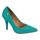 Vizzano 1184-1101 Pointy Toe Pump in Emerald Green Napa