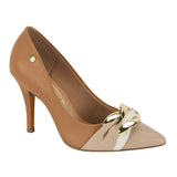 Vizzano 1184-1141 Pointy Toe Pump in Camel