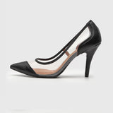 Vizzano 1184-1145 Pointy Toe Pump in Black