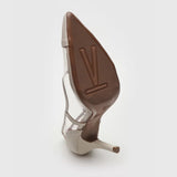Vizzano 1184-1145 Pointy Toe Pump in Off White