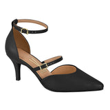 Vizzano 1185-1101 Pointy Toe Pump in Black Napa