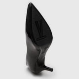 Vizzano 1185-702 Pointy Toe Pump in Black Patent