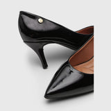 Vizzano 1185-702 Pointy Toe Pump in Black Patent