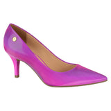 Vizzano 1185-702 Pointy Toe Pump in Pearlescent Pink