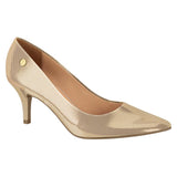 Vizzano 1185-702 Pointy Toe Pumpin Beige/Gold Diamond Napa