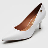 Vizzano 1185-702 Pointy Toe Pump in White Napa