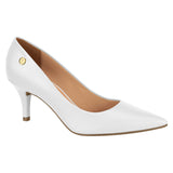 Vizzano 1185-702 Pointy Toe Pump in White Napa