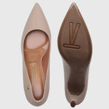 Vizzano 1185-702 Pointy Toe Pump in Beige Napa