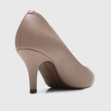 Vizzano 1185-702 Pointy Toe Pump in Beige Napa