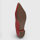 Vizzano 1206-239 Pointy Toe Flat in Red Patent
