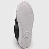 Vizzano 1214-1011 Gold Chain Sneaker in Black Napa