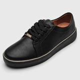 Vizzano 1214-105 Black Sneaker with Gold Rim