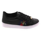 Vizzano 1214-260 Bumble-Bee Sneaker in Black Napa