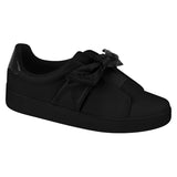 Vizzano 1214-298 Bowtie Sneaker in Black Napa