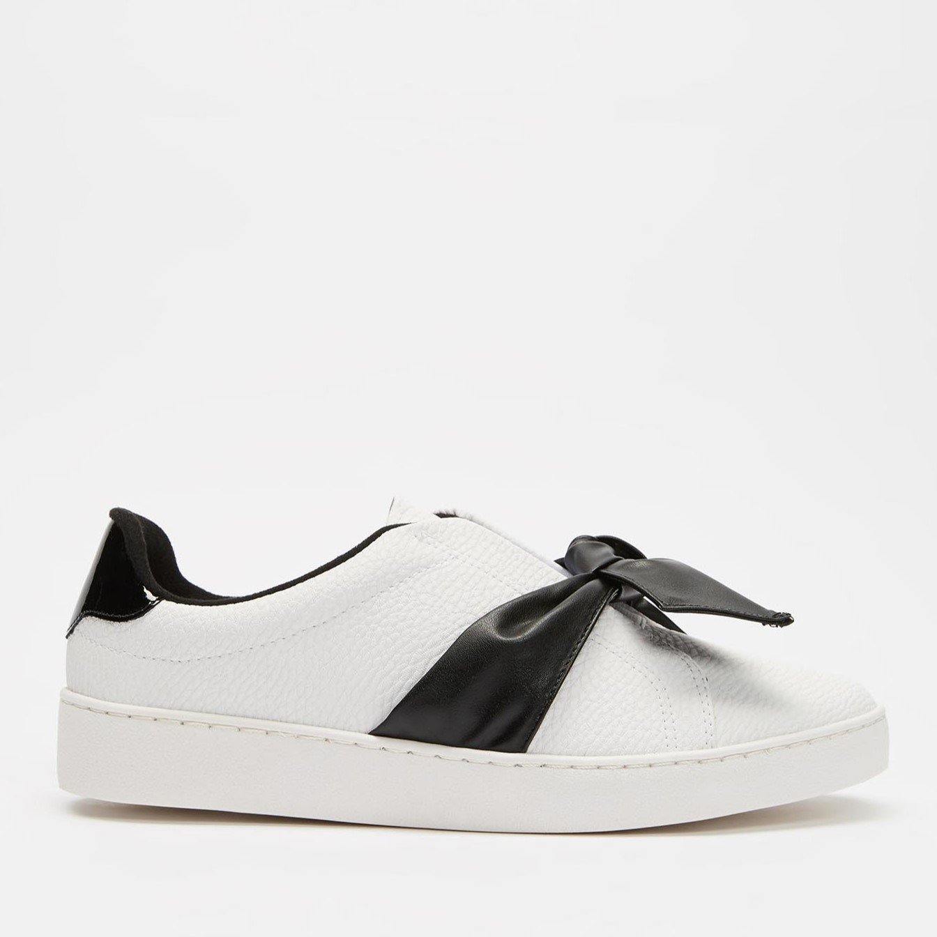 Vizzano 1214-298 Bowtie Sneaker in White/Black Napa – Charley Boutique
