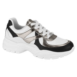 Vizzano 1331-108 Chunky Sole Sneaker in White/Black