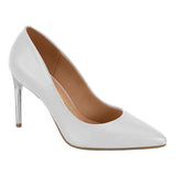 Vizzano 1344-200 Pointy Toe Pump in White Napa