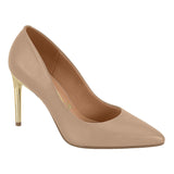 Vizzano 1344-200 Pointy Toe Pump in Beige Napa