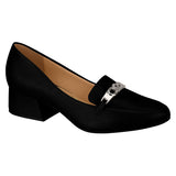 Vizzano 1346-102 Round Toe Pump in Black Napa